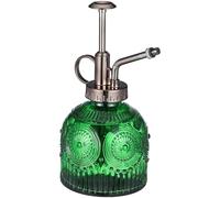 CRAFTHROU 400ml Glass Plant Mister Spray Bottle with One-handed Operation and Unique Stylish Design, Fine Mist Water Spray Bottle for Garden and House Cleaning