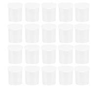 CRAFTHROU 50pcs Mini Storage Boxes Plastic Nail Art Cases with Tightly Closed Lid and Stable Performance, Small Craft Containers for Artists and Professional Painters
