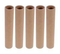 CRAFTHROU 5pcs Kraft Paperboard Tubes round Poster Roll Tube for Artists Professionals Portable and Easy to Transport for Artwork Storage
