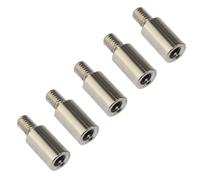CRAFTHROU 5pcs Plated Replacement Extension Posts for Scrapbook Albums Long Binder Screws with Tight Assembly Compatible for Post-bound Photo Albums and Rocker Extension Accessories