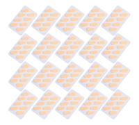 CRAFTHROU 80 Pairs Beige Eyeglass Nose Pads Replacement Cushions Made of Lightweight Eva Sponge Anti-Skid Feature for Comfortable Sunglasses Frame Nose Pad Care