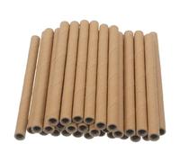 CRAFTHROU 80pcs Paper Tubes for Mason Bee House Paper Inserts with Uniform Fit and Multilayer Stacking, DIY Beehive Structure Replacement Nest Tubes for Beekeeping and Creative Classroom