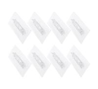CRAFTHROU 8pcs No Drill PVC Shelf Support Pegs for Kitchen Cabinets and Closet Heavy Duty Shelf Pins with Easy Installation for Organising Cupboards