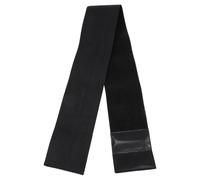 CRAFTHROU Adjustable Black Nylon Blocker for Furniture and Pets, Sofa Gap Bumper Guard under Couch, Multifunctional Sturdy Barrier 10cm Wide X 1m Long for Home Use