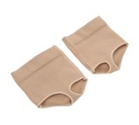 CRAFTHROU Ballet Dance Toe Pads with Shock Absorbing Pads and Breathable Nylon Material, Half Size Design for Professional Dancers, for Stage Performances and Dance Practice