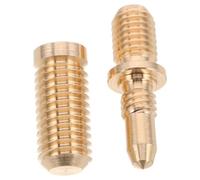 CRAFTHROU Brass Pool Cue Extension Screws for Billiard Cue Hardware Cylindrical Shape and Minimising Air Resistance Suitable for Casual Games and Long Practice Sessions
