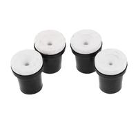 CRAFTHROU Ceramic Sandblasting Nozzle Tips Replacement Kit 2mm 2.5mm 3mm 3.5mm Sizes 4pcs Sturdy Abrasive Blast Gun Components for Metal Rust Removal and Cleaning for Handheld Sandblasters