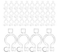 CRAFTHROU Clip on Earring Converter for DIY Crafting, Silicone Ear Clips No Piercing Sturdy Material, Suitable for Handmade Earrings and Craft Projects