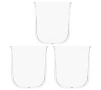CRAFTHROU Condensation Water Cup Set of 3 for Electric Pressure Cooker Plastic Anti-Drip Water Collector Holder Box Compatible with Instant Pot Multi-Cooker 2.44X2.28X0.59In Kitchen