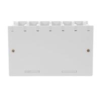 CRAFTHROU Desktop Phone Storage Box for Classroom with Multiple Compartments Pvc Material Easy to Clean Organizer Cell Phone Holder for Teachers and Artists in Lessons