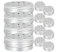 CRAFTHROU Dog Scent Training Boxes to Ease Emotional Pressure and Enhance Snuffle Ability 60ml 12pcs Aluminum Odor Training Tool for Dogs for Working