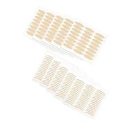 CRAFTHROU Double Eyelid Tape Breathable Rubberized Fabric 40 Sheets Invisible Mesh Stickers for Comfortable Feeling Makeup at Home or Salon Use