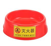 CRAFTHROU Fire Extinguisher Floor Stand Plastic Holder Suitable for 2-4kg Small Extinguishers Lightweight Sturdy for Automobiles and Factories