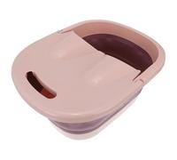 CRAFTHROU Foldable Foot Soak Basin Tub for Home and Outdoor Use Portable Plastic Foot Massage Bucket with Leak-resistant Design and Pedicure Spa Sessions