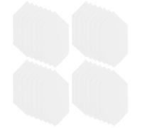 CRAFTHROU Hexagon Quilting Templates Paper Piecing 300Pcs for Jewel-Shaped Patchwork Pieces Suitable for DIY Sewing and Craft Workshops