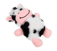 CRAFTHROU Interactive Puppy Chew Plush Small Dog with Squeaker, Soft Stuffed Material to Prevent Furniture Damage and Strengthen Mental Abilities, for Play with Your Dog