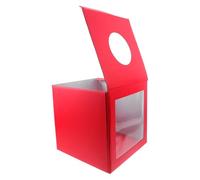 CRAFTHROU Large-capacity Cardboard Lucky Dip Box with Sturdy and Stable Design, for Raffle Draws, Charity Donations, and Party Games to Enhance Your Event Experience