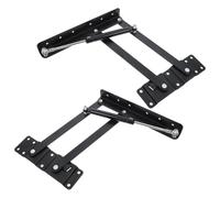 CRAFTHROU Lift up Coffee Table and Height Adjustable Iron Hardware 2 Pcs Multi Functional Lifting Frame Hinge with Stable Pneumatic Support for Home and Office Use
