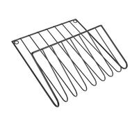 CRAFTHROU Metal Wall File Rack and Easy Installation with Sturdy Iron Construction Wall Mounted Magazine Storage Rack Sl nd Stylish Paper Storage Organizer for Office or Kitchen Use