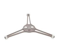 CRAFTHROU Microwave Turntable Ring with Stable and Reliable Plastic Support Brown Microwave Tray Holder with Even Heating and Sl esign