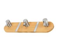 CRAFTHROU Multifunctional Wooden Hook for Hats and Umbrellas with Punch Free Installation, Modern Style, Bearing Capacity About 3kg, for Back the Door or Bedroom Organizing