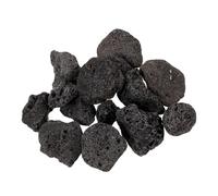 CRAFTHROU Natural Volcanic Stone for Planter and Aquarium Decoration Black Volcanic Rock Improving Living Environment Suitable for Fresh and Salt Water Fish and Water Culture Plants in Craft