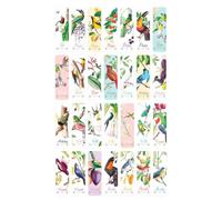 CRAFTHROU Paper Bookmarks Classic Pattern Design Smooth Surface and Practicality and Retro 28pcs for Students Page Markers and Personal Use for Students Page Markers Personal Use