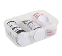 CRAFTHROU Pedicure Sanding Discs Set for Dead Skin Removal, Electric Callus Remover Replacement Sandpaper Pads with Black, Purple, and Pink Discs, Foot File Accessory for Hard Skin Care