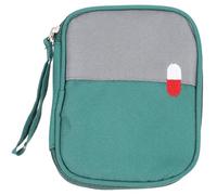 CRAFTHROU Portable Small Emergency Bag with Strong Wear Resistance Oxford Cloth Material, Practical Medication Storage Pouch for Leisure and School Use