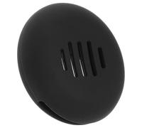 CRAFTHROU Powder Puff Holder Case Travel Makeup Sponge Holder Silicone with Smooth, Black for Makeup Sponge and Puff Organiser Suitable for Camping and Traveling