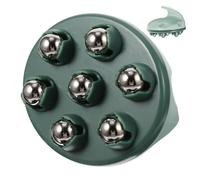 CRAFTHROU Professional Meridian Comb and Neck Roller Massager Tool for Foot and Muscle, Abs Material, Promotes Health and Relieves Stress, for Full Body Care and Home Use