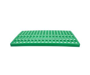 CRAFTHROU Rabbit Cage Floor Plastic Net Mat with Drainage Holes Sturdy Non-Slip Base Plate 19.2 X 11.2 Inches for Rabbit Breeding Cage