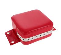 CRAFTHROU Red Pu Wall Mounted Boxing Target Pad for Focused Punch Training, Square Shape for Boxing Workouts and Martial Arts Practice, for Wall Fighting and Fitness Sessions