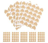 CRAFTHROU Self Adhesive Photo Album Corner Stickers 240 Pcs 10 Sheets for Scrapbook, Photography and Retro Style Projects