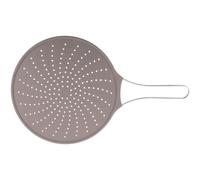 CRAFTHROU Silicone Frying Pan Oil Proofing Lid Splatter Screen Extended Handle for Cooking Safety in Kitchen Random Colour