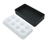 CRAFTHROU Silicone Resin Mixing Palette with Lid for DIY Epoxy Resin Crafts Projects, Sturdy Casting Tool Made of Flexible Silicone, Not Easy to Deformation, for Jewelry Making