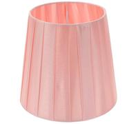 CRAFTHROU Small Cloth Lamp Shade Clip for Table Lamp Simple and Stylish Appearance with Dust Prevention for Bedroom Made of Cloth and Iron