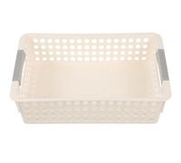 CRAFTHROU Storage Basket Strong Tear Resistant Pp Material with Chic Beautiful Look , for Organising for Laundry Area and Closet Clothes and Sundries