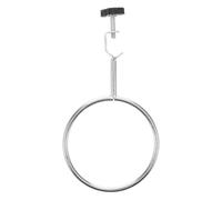 CRAFTHROU Test Tube Clamp and Metal Laboratory Support Ring with Iron Stand, Lab Accessories for Chemistry and Physics Experiments
