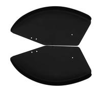 CRAFTHROU Wheelchair Side Clothing Guards Pair Plastic Skirt Guards Replacement Windproof Panels for Manual Wheelchairs Suitable for Weather Conditions