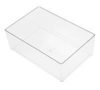 CRAFTHROU White Acrylic Hamster Bath Sand Box Lightweight Small Pet Bathroom Prevents Sand Spilling for Guinea Pigs and Small Animals at Home or Pet Store