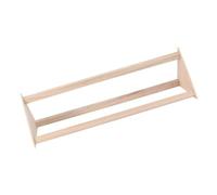 CRAFTHROU Wooden Chicken Perch Stand for Birds and Conures, Khaki Parrot Standing Rod Made of Wood, Practical Floor Standing Bird Accessory to Rest and Entertain Pets, Cultivate Ability