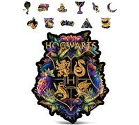 CRAFTHUB Harry Potter Wooden Jigsaw Puzzles for Adults - Fine Oddities Theme - A3 Size with 201 Unique Pieces - Official Licensing Partner - 27cm x 33cm