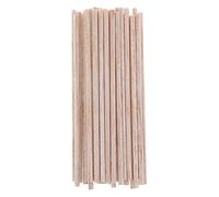 Crafting Balsa Wood Dowel Rods 50mm 75mm 100mm Long Selection - weight Sticks for Woodworking, Modelling, and DIY Projects - 100mm 30pcs