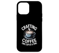Crafting Coffee One Cup At A Time Barista Latte Art Case for iPhone 12 mini