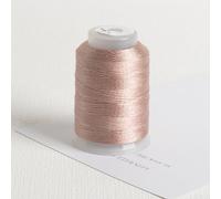 Crafting Essentials 350m Weaving Thread for Embroidery and DIY Projects (Lotus root pink 45)
