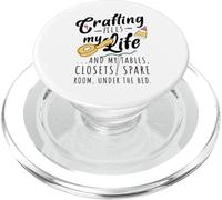 Crafting fills my life PopSockets PopGrip for MagSafe