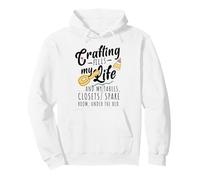Crafting fills my life Pullover Hoodie