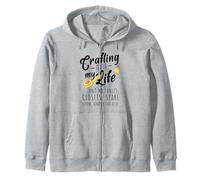 Crafting fills my life Zip Hoodie