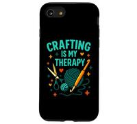 Crafting Is My Therapy Quote Case for iPhone SE (2020) / 7/8